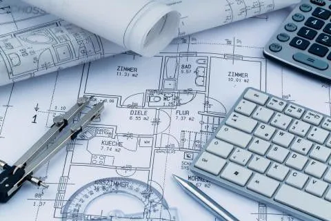 Plan des travaux pour rénovation